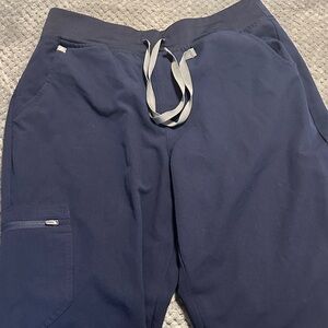 Navy Zamora™ - Petite Jogger Scrub Pants Pants
